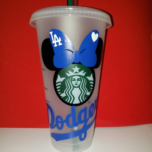 Los Angeles Dodgers Starbucks cup - Picture 1 of 5